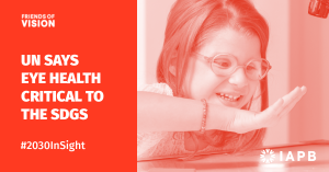 UN says eye health critical to the SDGs