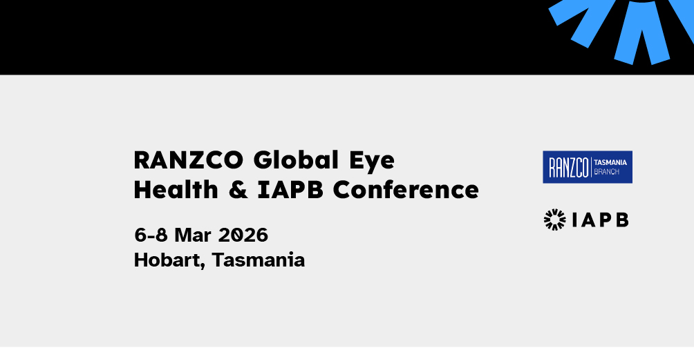 RANZCO Global Eye Health & International Agency for the Prevention of Blindness Conference