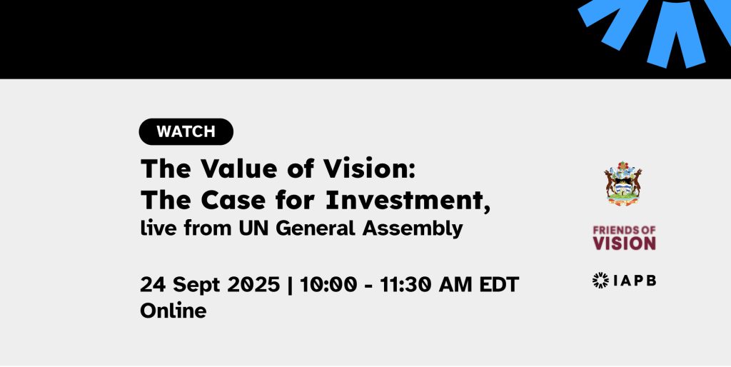 Watch The Value of Vision: The Case for Investment, live from United Nations General Assembly