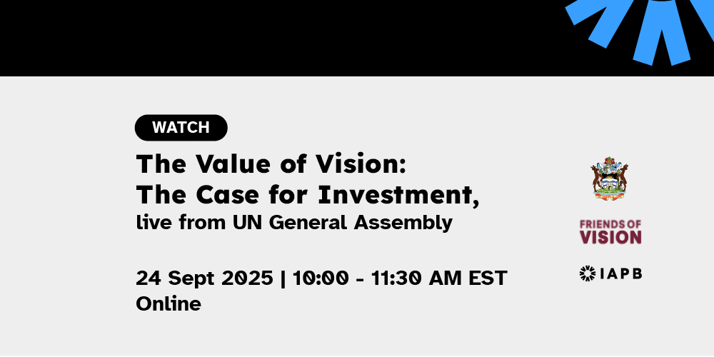 The Value of Vision: The Case for Investment, live from United Nations General Assembly