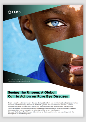 Seeing the Unseen: A Global Call to Action on Rare Eye Diseases