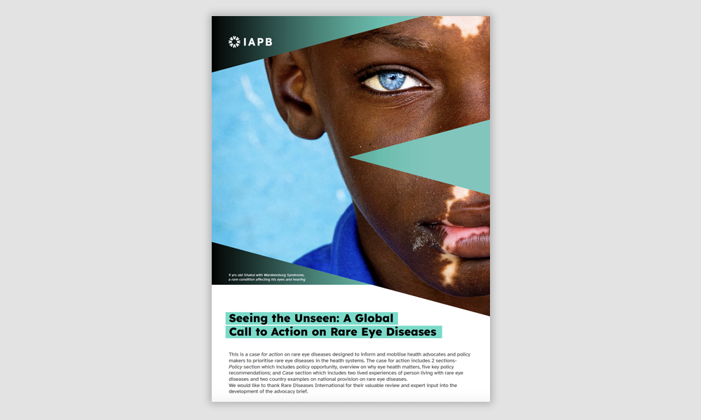 Seeing the Unseen: A Global Call to Action on Rare Eye Diseases