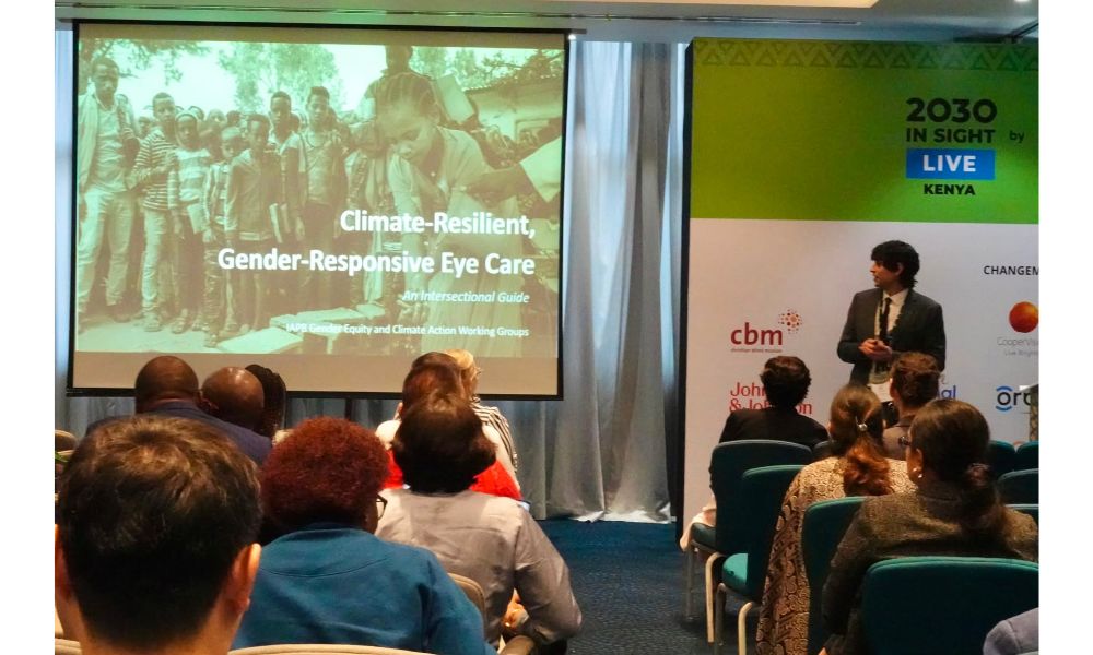IAPB launches new guide on Climate Resilient, Gender Responsive Eye Care