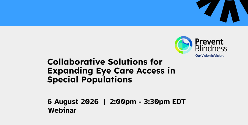 Collaborative Solutions for Expanding Eye Care Access in Special Populations