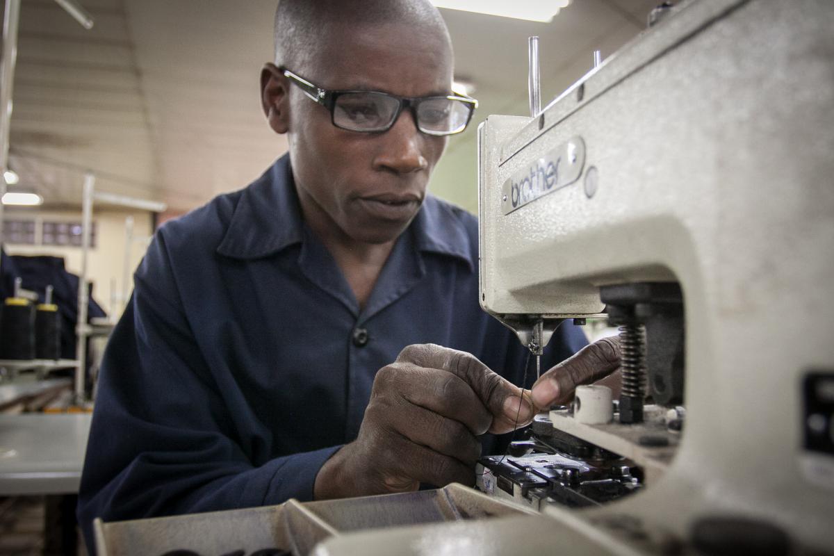 Felicien at work / Image courtesy: VFN