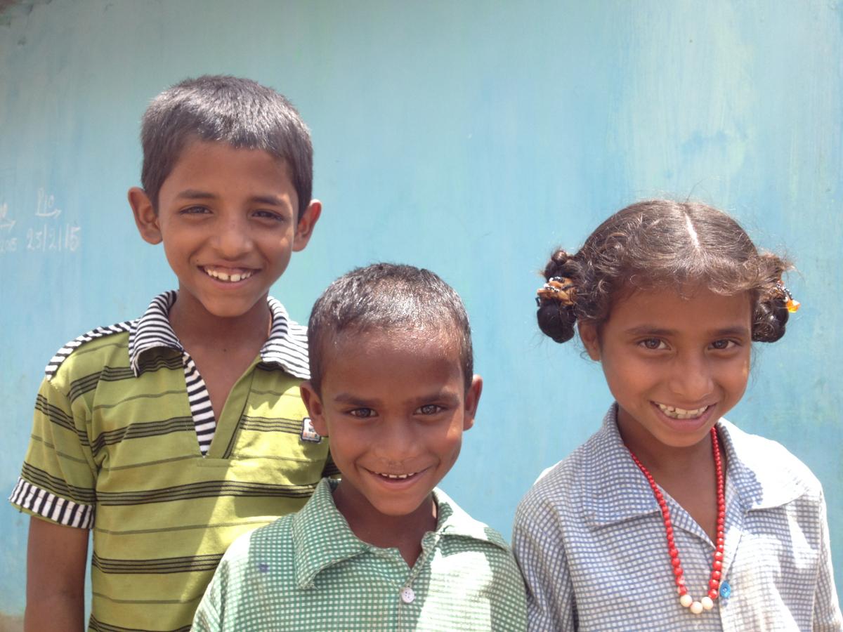 Smiling children