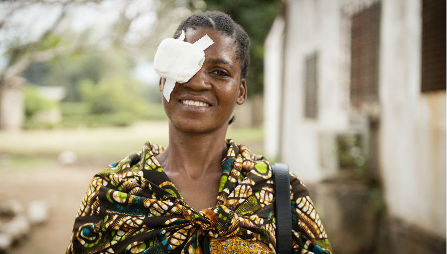 Alll smile after cataract surgery by Eliza Deacon