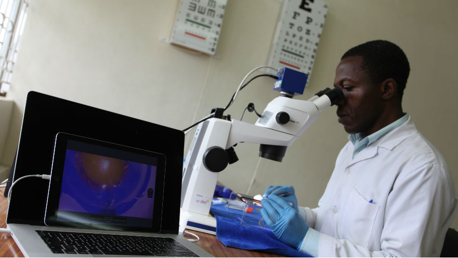 Assessment for glaucoma in Nairobi/ Story: Training surgeons through simulation: A BCBP-funded project