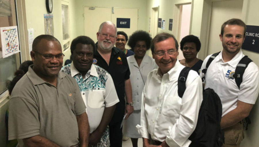 BHVI Lions visit/ Story: Lions commitment to improving life in PNG through eye health