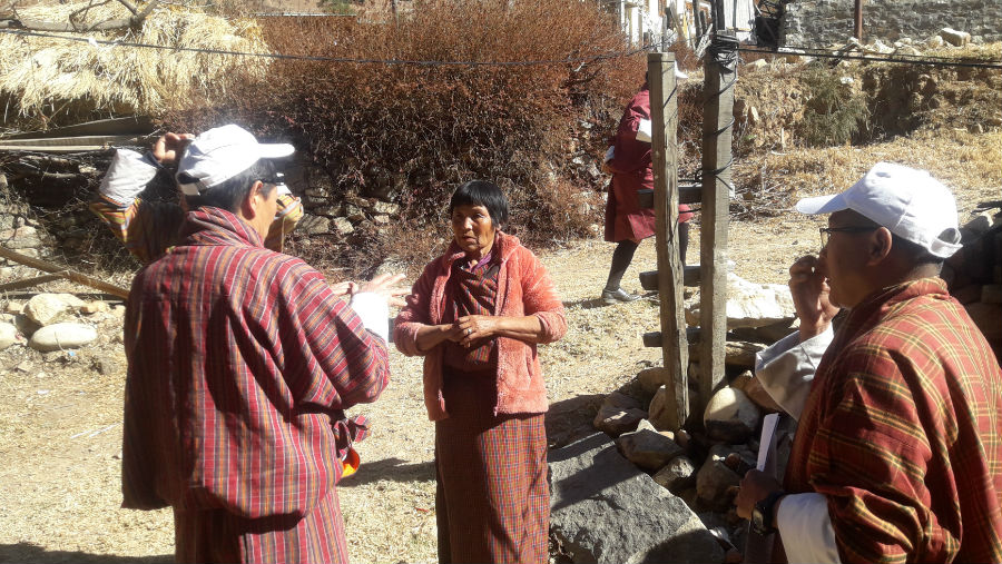 Story: Bhutan meets the WHO Global Action Plan target on blindness reduction/RAAB in progress in Bhutan