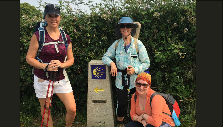 3 nurses, 1 walk and a global need for ophthalmic nurse resources; Photo: left to right: Lisa Buckland, Sandy Burnett & Heather Machin (front).