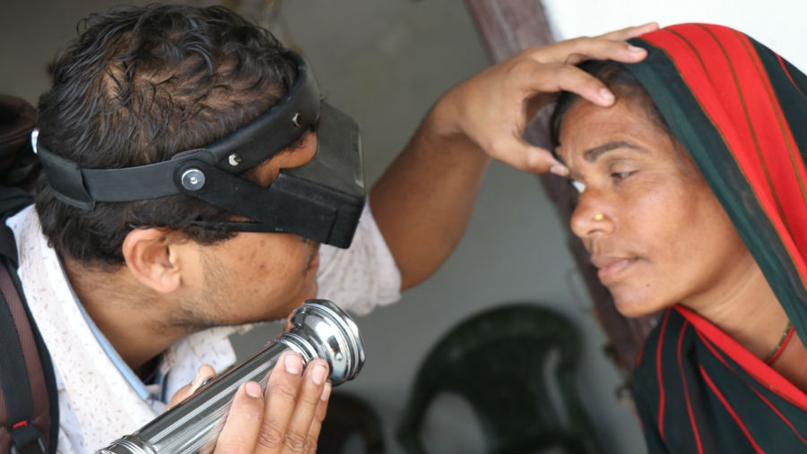 Story: Nepal eliminates trachoma: the backstory/Image: Checking for Trachoma