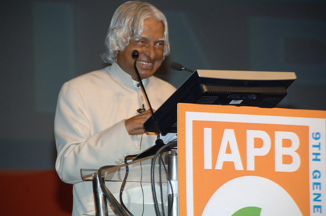 Dr APJ Abdul Kalam speaking at 9GA