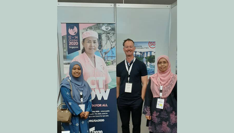 Drew at APOC/ Story: Optometry Showcased in the Philippines