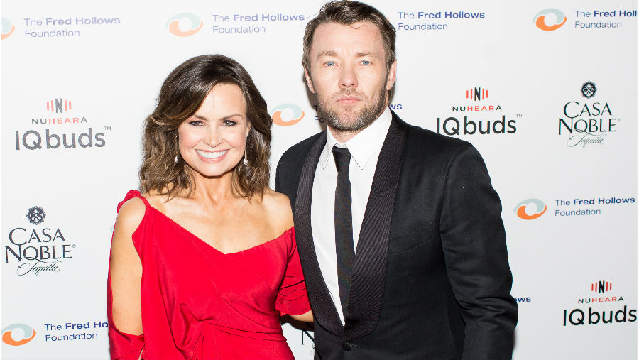 Edgerton pushes for end to avoidable blindness for Fred Hollows Foundation, Image: Lisa Wilkinson with Joel Edgerton at the event