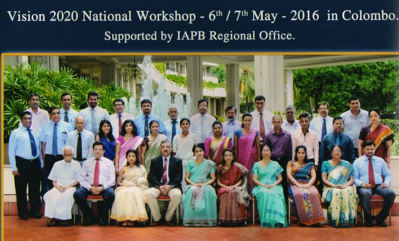 VISION 2020 Sri Lanka workshop, May 2016