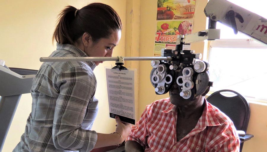 El Valor de la Educación en la Prevención de Ceguera Asociada a Diabetes. Photo by Shabana Shaw, Guyana