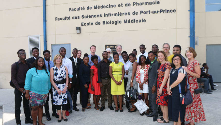 Haiti's First Optometry School Opens. Students from the Haiti Optometry School