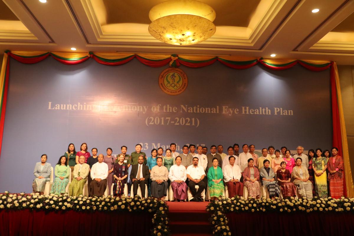 Launch of National Eye Health Plan