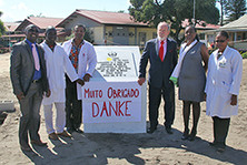 Groundbreaking ceremony for new LIGHT FOR THE WORLD eye clinic in Beira, Mozambique