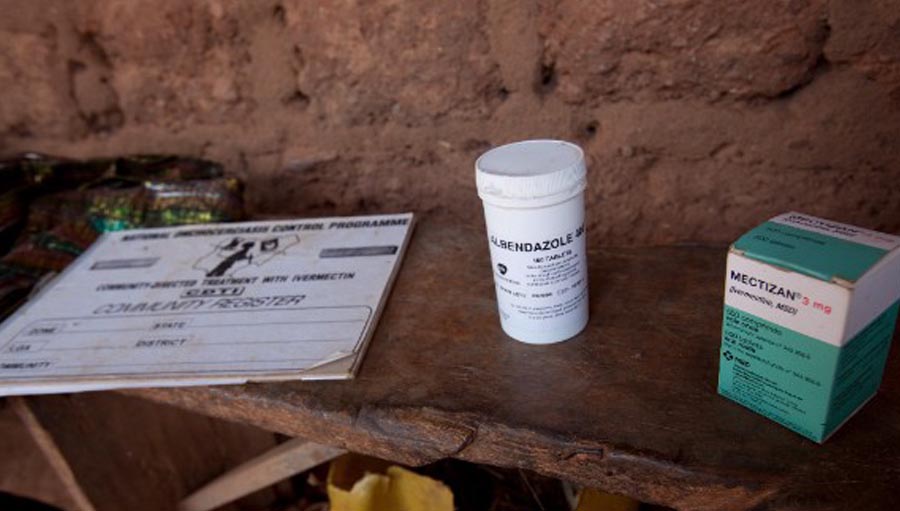 New Fund to Eliminate Onchocerciasis. Albendazole and Mectizan