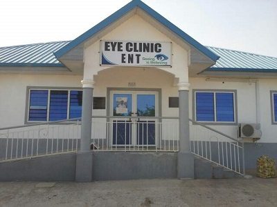 Eye Clinic Signboard OEU Ghana