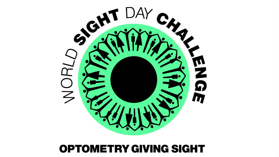 Optometry Giving Sight World Sight Day Challenge logo/ Story: Optical Coalition champions Global Access to eye care