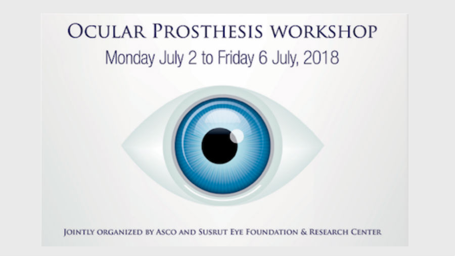 Ocular Prosthesis Workshop poster