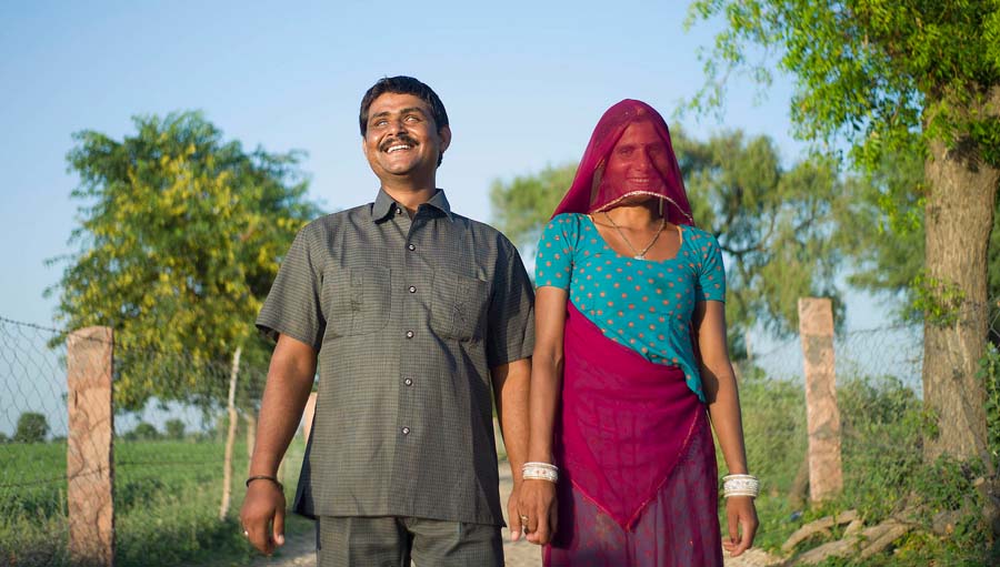 Online course on global disability and health. Sankarlal has been completely blind since he was 14 years old. His life changed when he joined a group set up by the URMUL Trust. Now he’s proud to have shown people that disability doesn’t mean a job and income is out of reach. Photo by Graeme Robertson