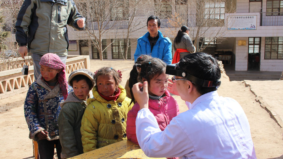 Qinghai school screening