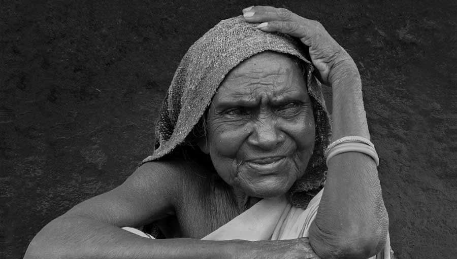 How do we make sure we leave no one behind? An old person with Cataract. Photo by Amitava Chandra; WSD #MakeVisionCount Photo competition