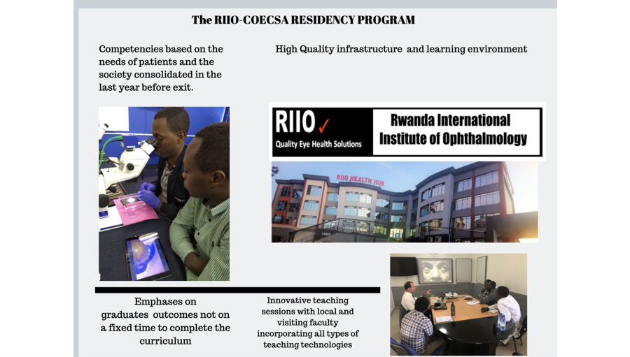 Residency Programme/Story: Introducing COECSA’s new Competence Based Residency Programme at RIIO School of Ophthalmology, Rwanda