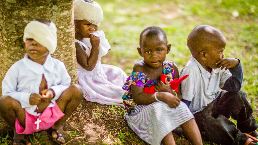 $1bn Vision Catalyst Fund to be established for populations across the Commonwealth/ Image: Children recovering after retinoblastoma