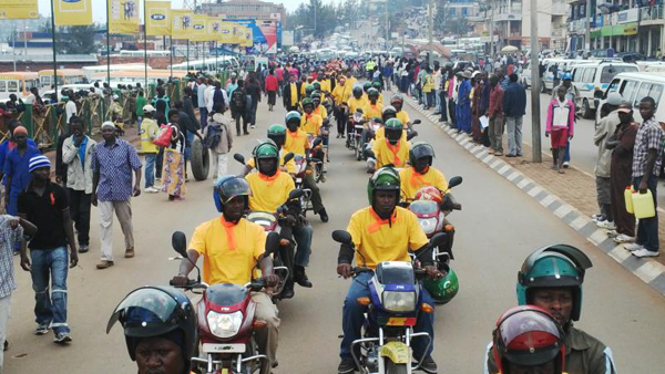 Rwanda WSD procession