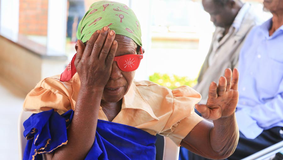 Consultation on the draft World Report on Vision. Rwanda Biomedical centre. Photo submitted by RUGEMANSHURO André