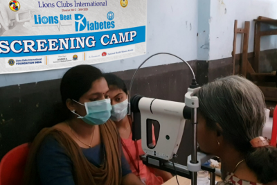 Screening camp