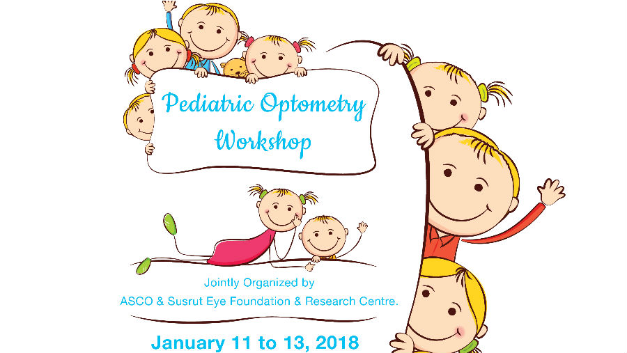 Pediatric Optometry Workshop at Susrut Eye Foundation & Research Centre 