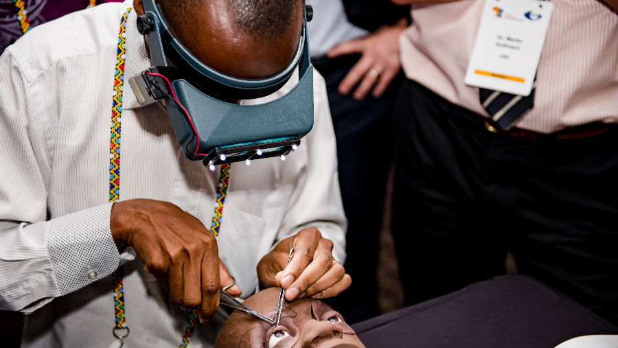 Story: Dr Sheila West, International Blindness Prevention recipient, Image: Using HEADSTART