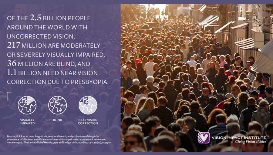 Vision Impact Institute infographic