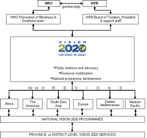 World Vision Organisation Chart