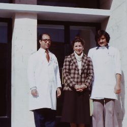 Victoria at SJEH in Jerusalem, 1979