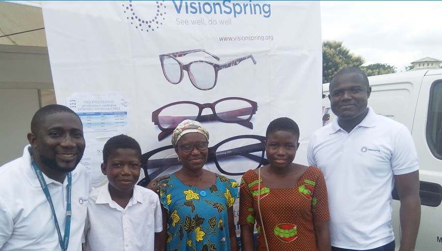 The Power of the Collective. Photo from VisionSpring Ghana.