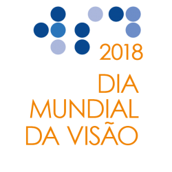 World Sight Day Logo 2018 in Portuguese (Orange)