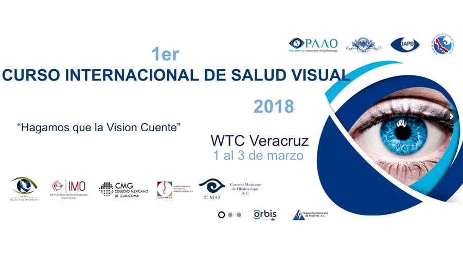 Primer Curso Internacional De Salud Visual Veracruz 2018.