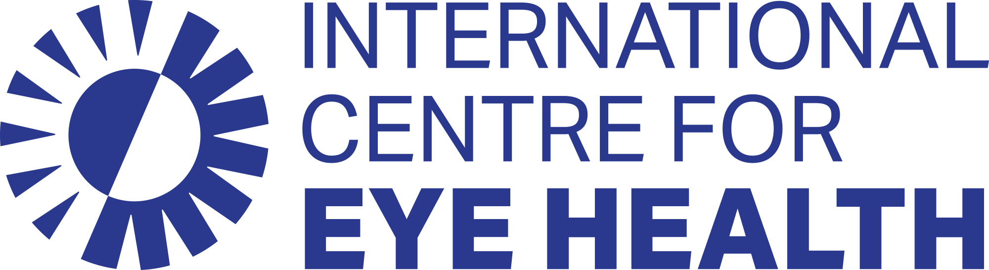 The International Centre for Eye Health logo