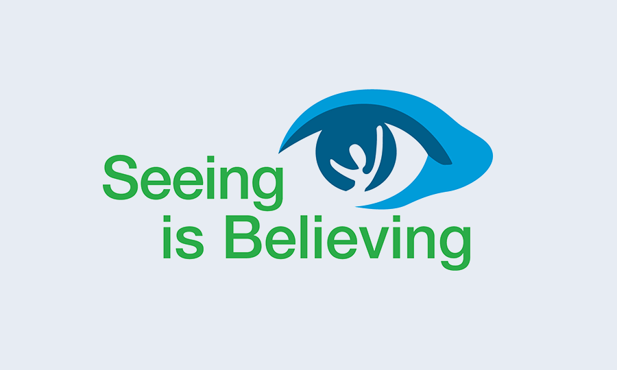 SiB Webinars October 2017; Seeing is Believing logo