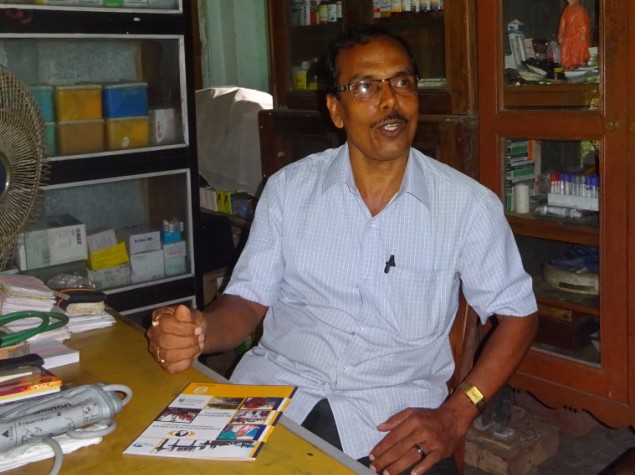 Rural medical practitioner Subhas Chandra Maity has referred more than 1,000 patients for treatment at Vision Centres and hospitals after being trained in basic eye health care. 