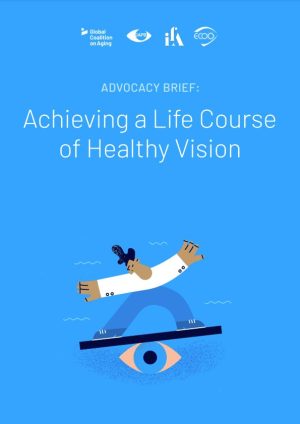 ADVOCACY BRIEF Achieving a Life Course of Healthy Vision cover