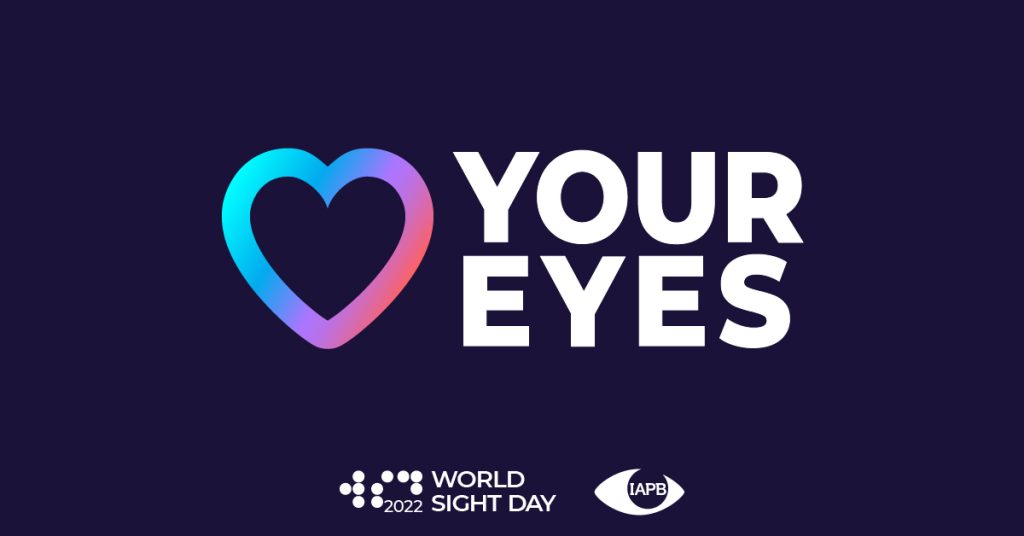 Love Your Eyes World Sight Day 2022 logo